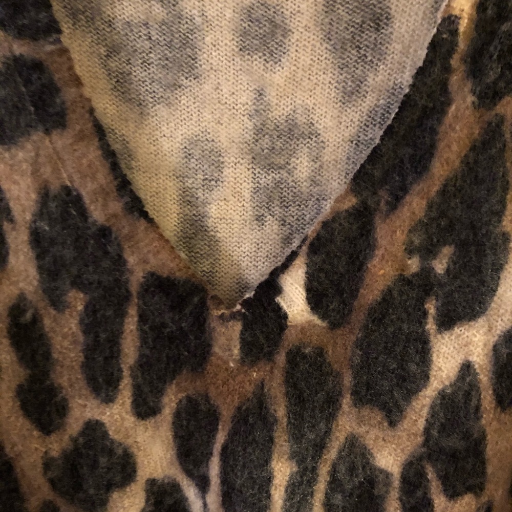 Leopard Print Sweater - image 2